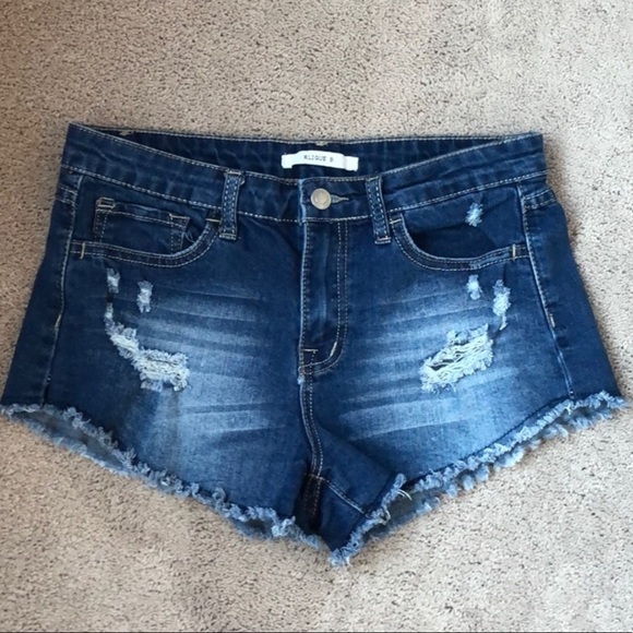 Klique B Denim Shorts M - Picture 1 of 5